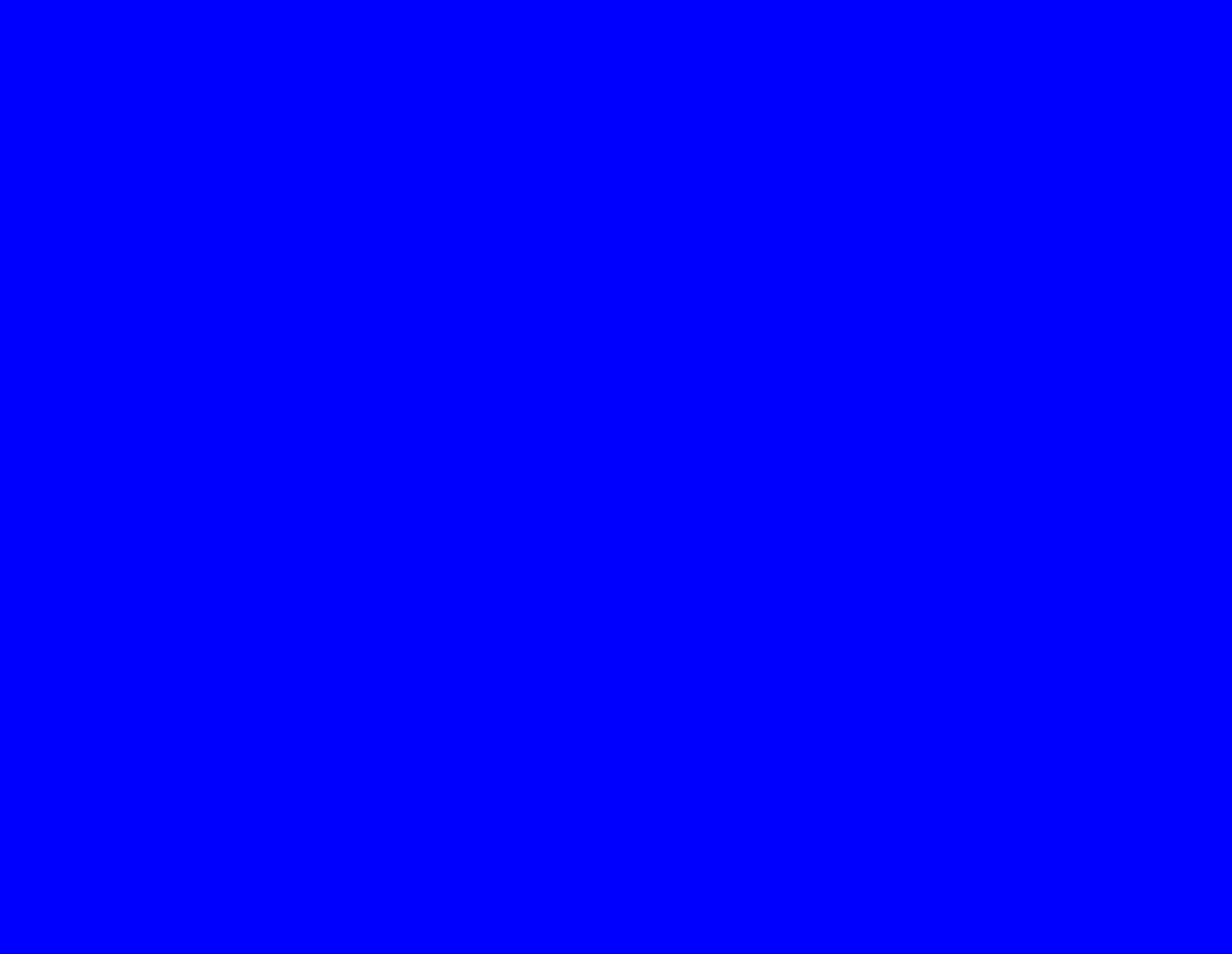 Pure blue Test Screen